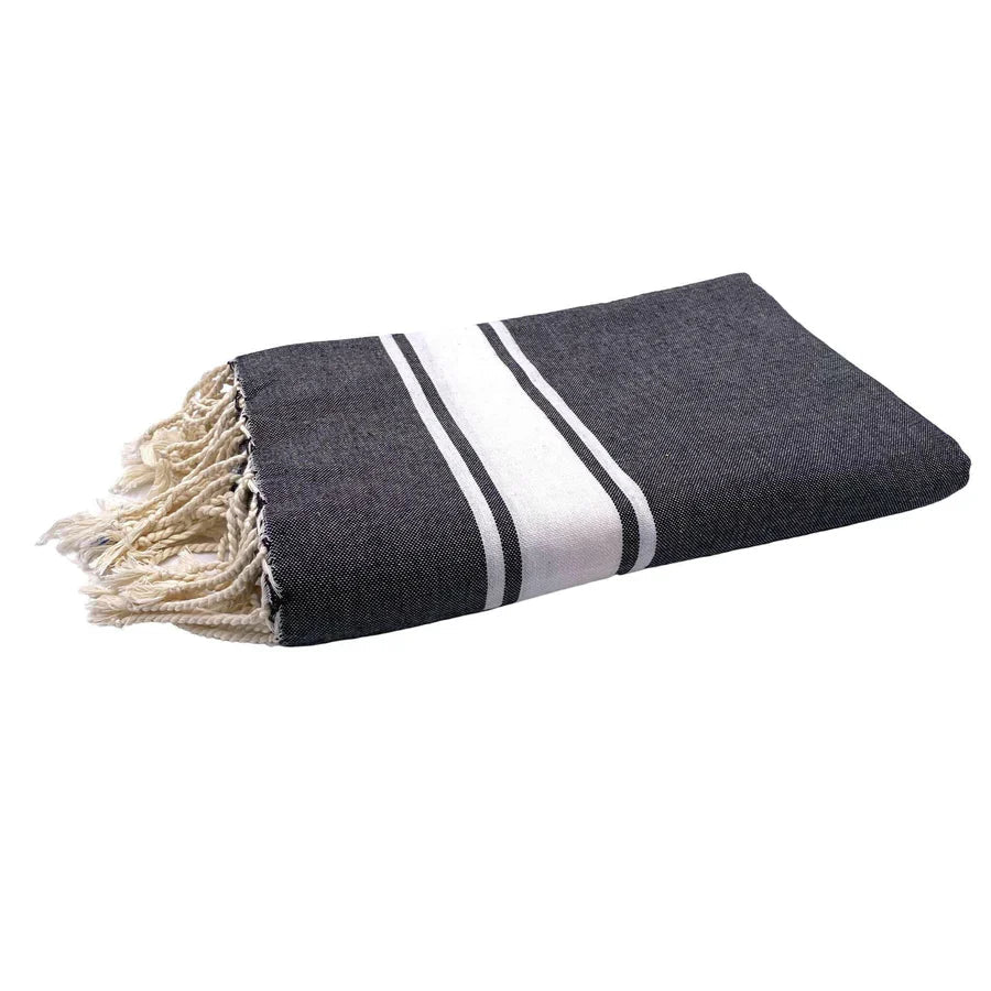 Fouta Xxl Classique - Noir