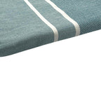 Fouta Chevrons - Bleu Canard