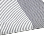 Fouta Nid D'Abeille - Gris Foncé