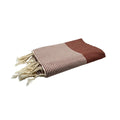 Fouta Nid D'Abeille - Terracotta
