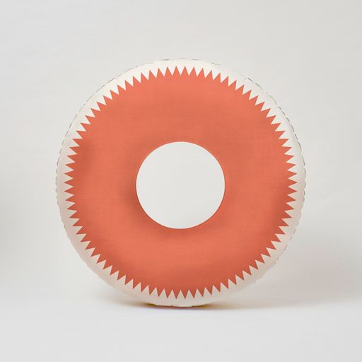 Bouée Luxe Sun Adulte - Terracotta Et Ecru