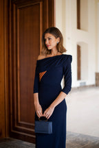 Robe Francesca - Bleu Marine