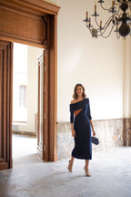 Robe Francesca - Bleu Marine