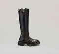 Bottines Gao Pierced Knee - Brown