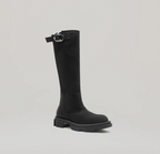Bottines Gao Pierced Knee - Black