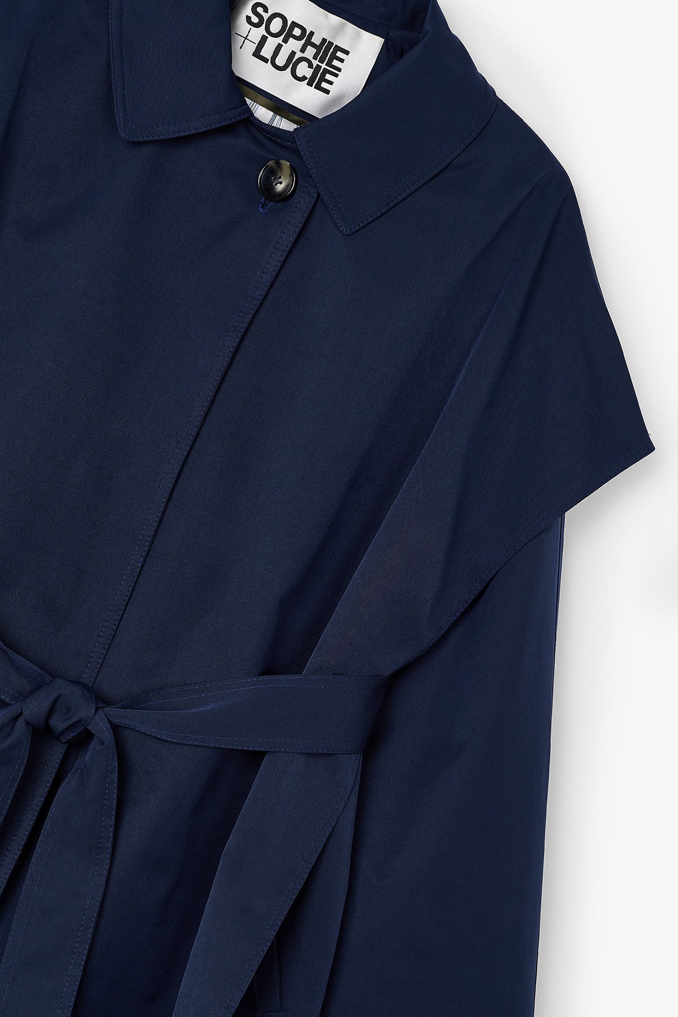 Trench Cape Pluie Marine