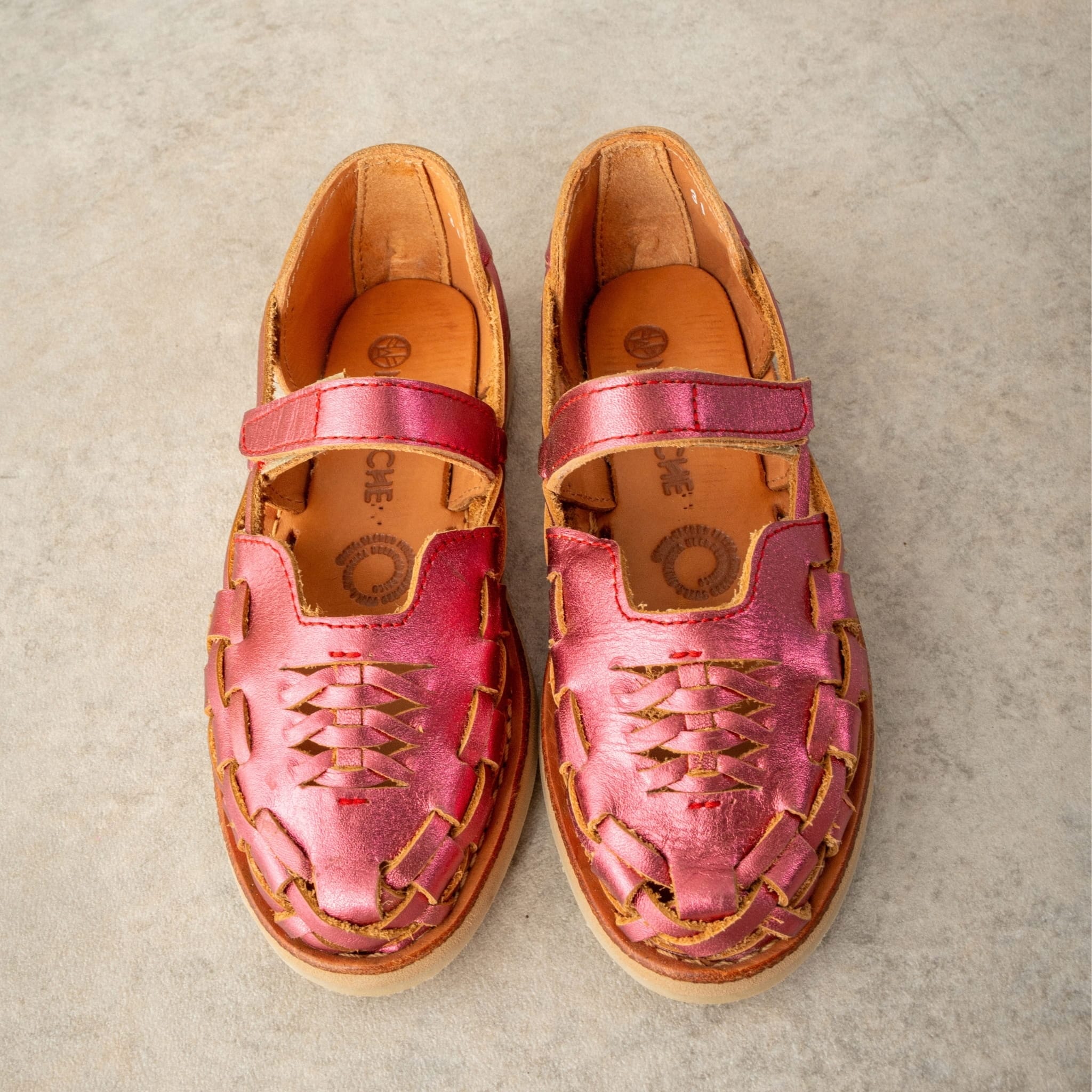 Huaraches Gabriella - Rose Flashy