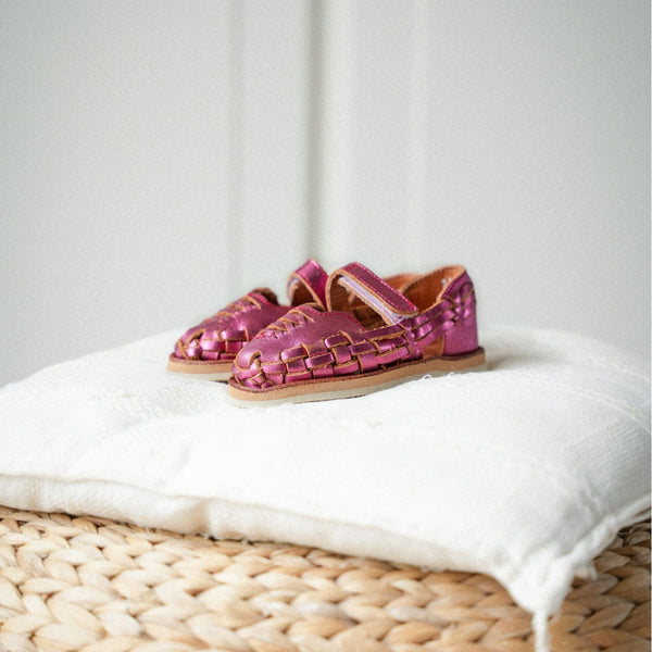 Huaraches Gabriella - Rose Flashy