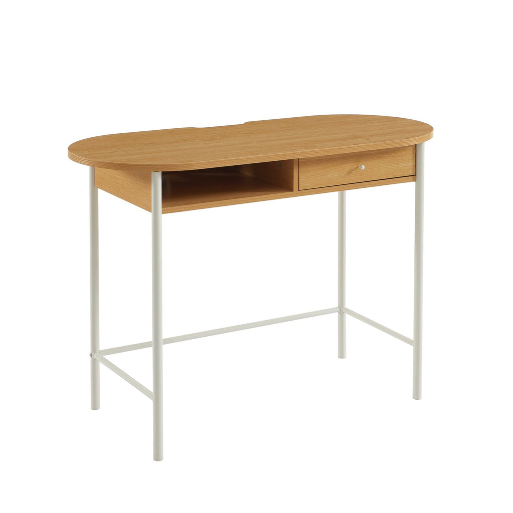 Gaia - Bureau - Effet Chêne Et Blanc
