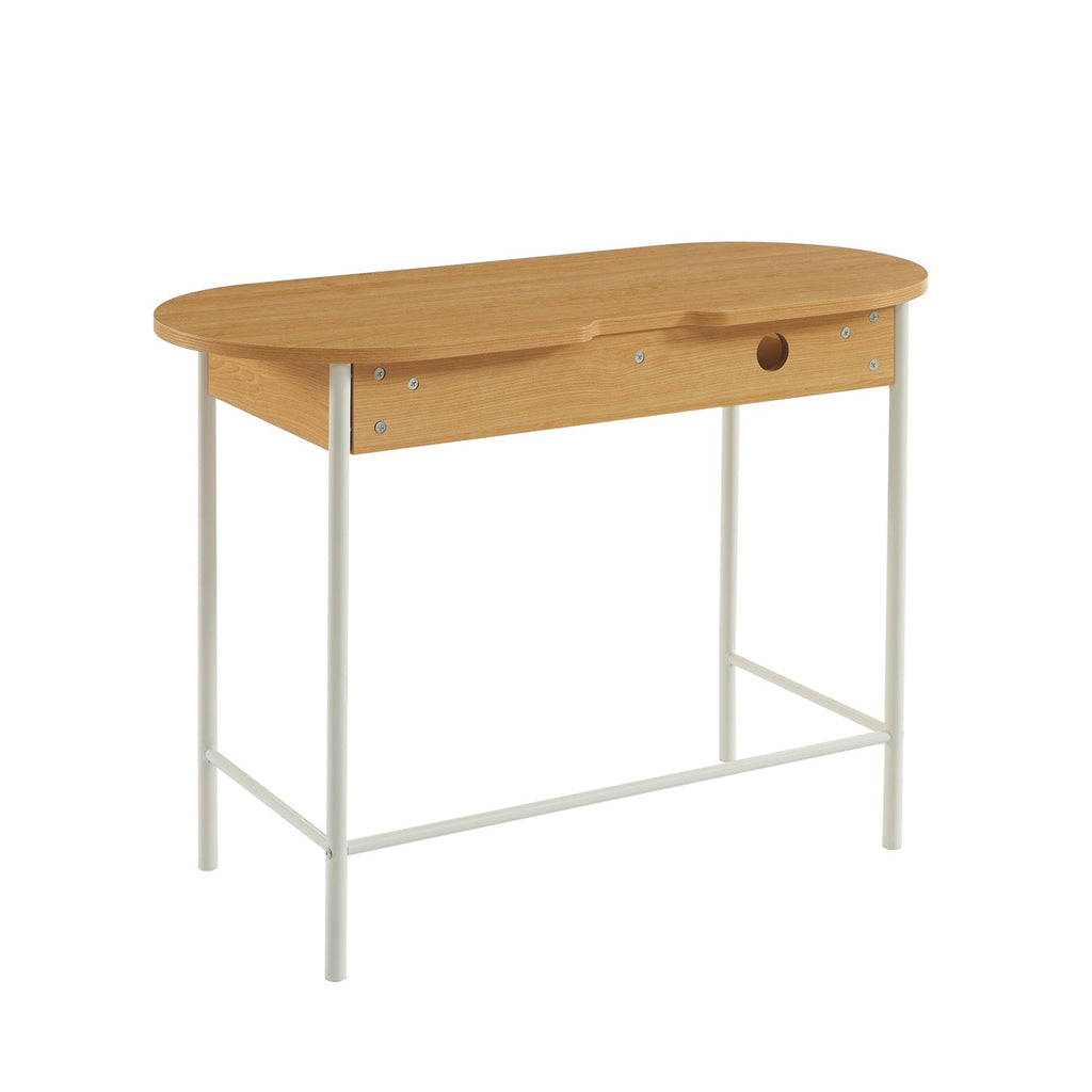 Gaia - Bureau - Effet Chêne Et Blanc