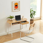 Gaia - Bureau - Effet Chêne Et Blanc