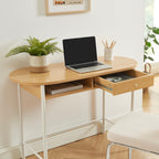 Gaia - Bureau - Effet Chêne Et Blanc