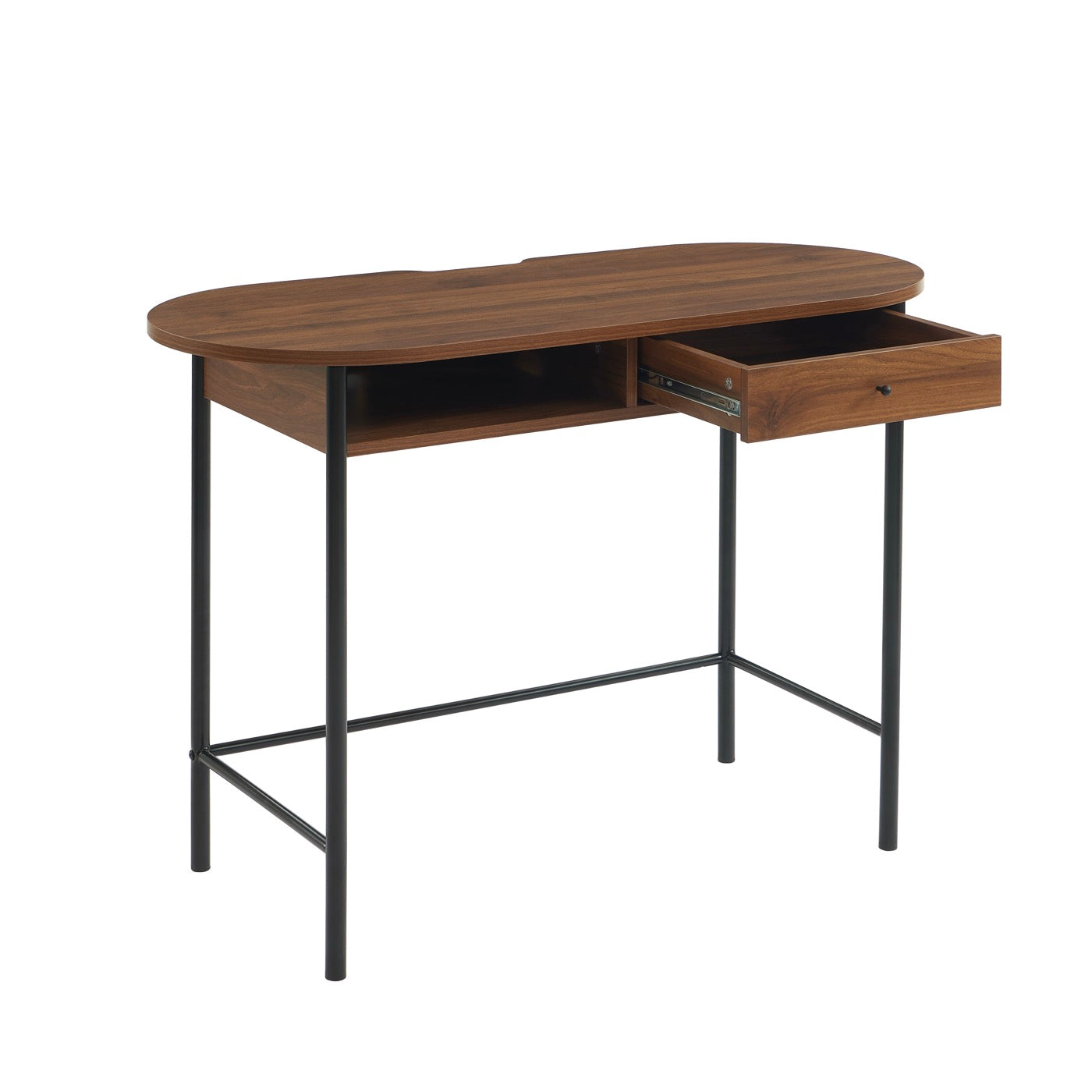 Gaia - Bureau - Effet Noyer Et Noir