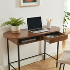 Gaia - Bureau - Effet Noyer Et Noir