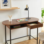 Gaia - Bureau - Effet Noyer Et Noir