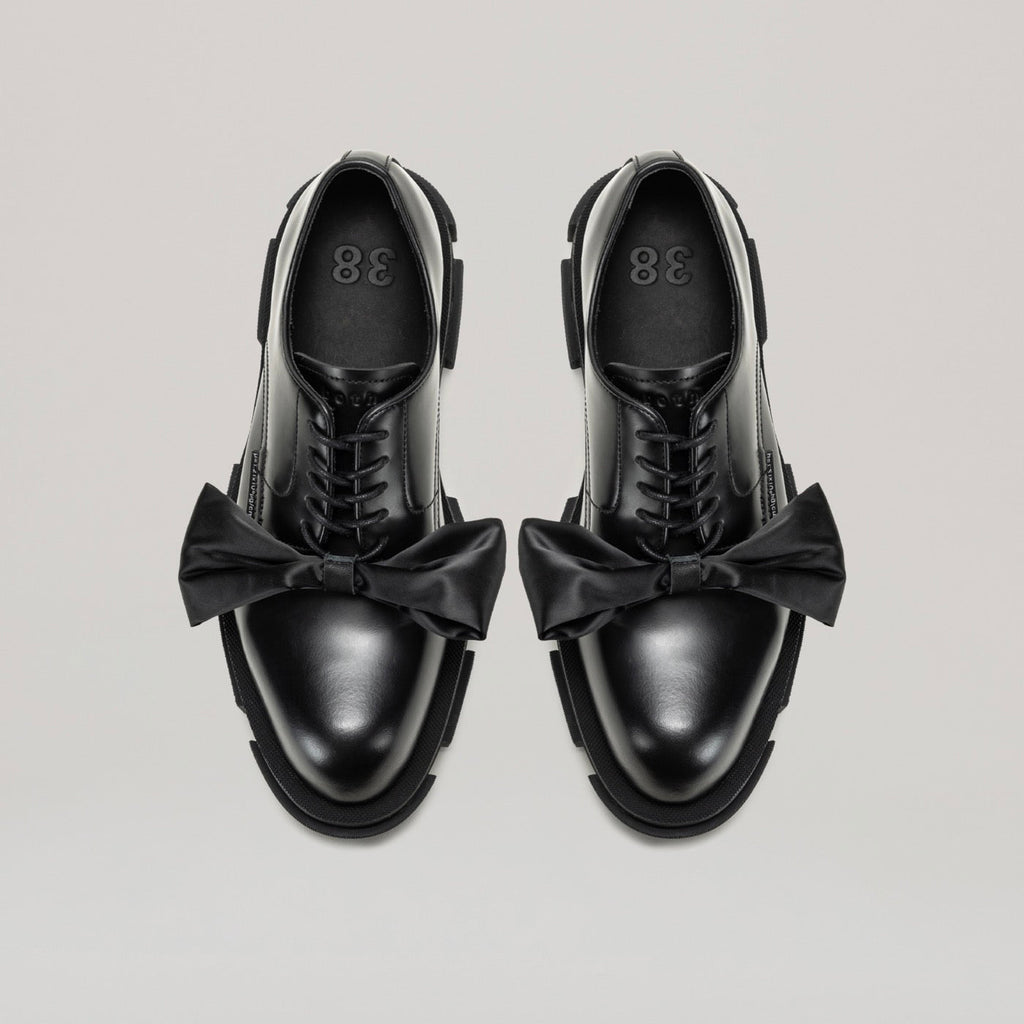 Derbies Gao Bow - Black