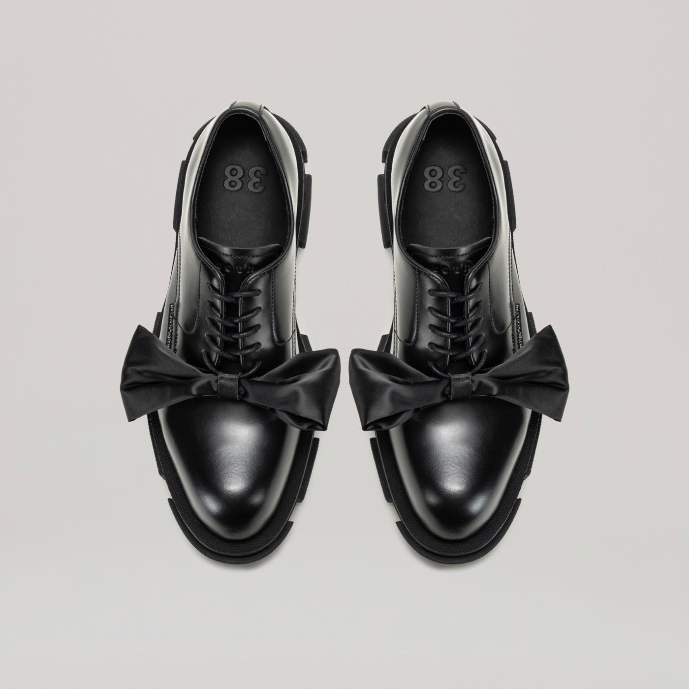 Derbies Gao Bow - Black