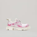 Derbies Gao Metal Logo Plate - White/Pink