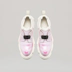 Derbies Gao Metal Logo Plate - White/Pink