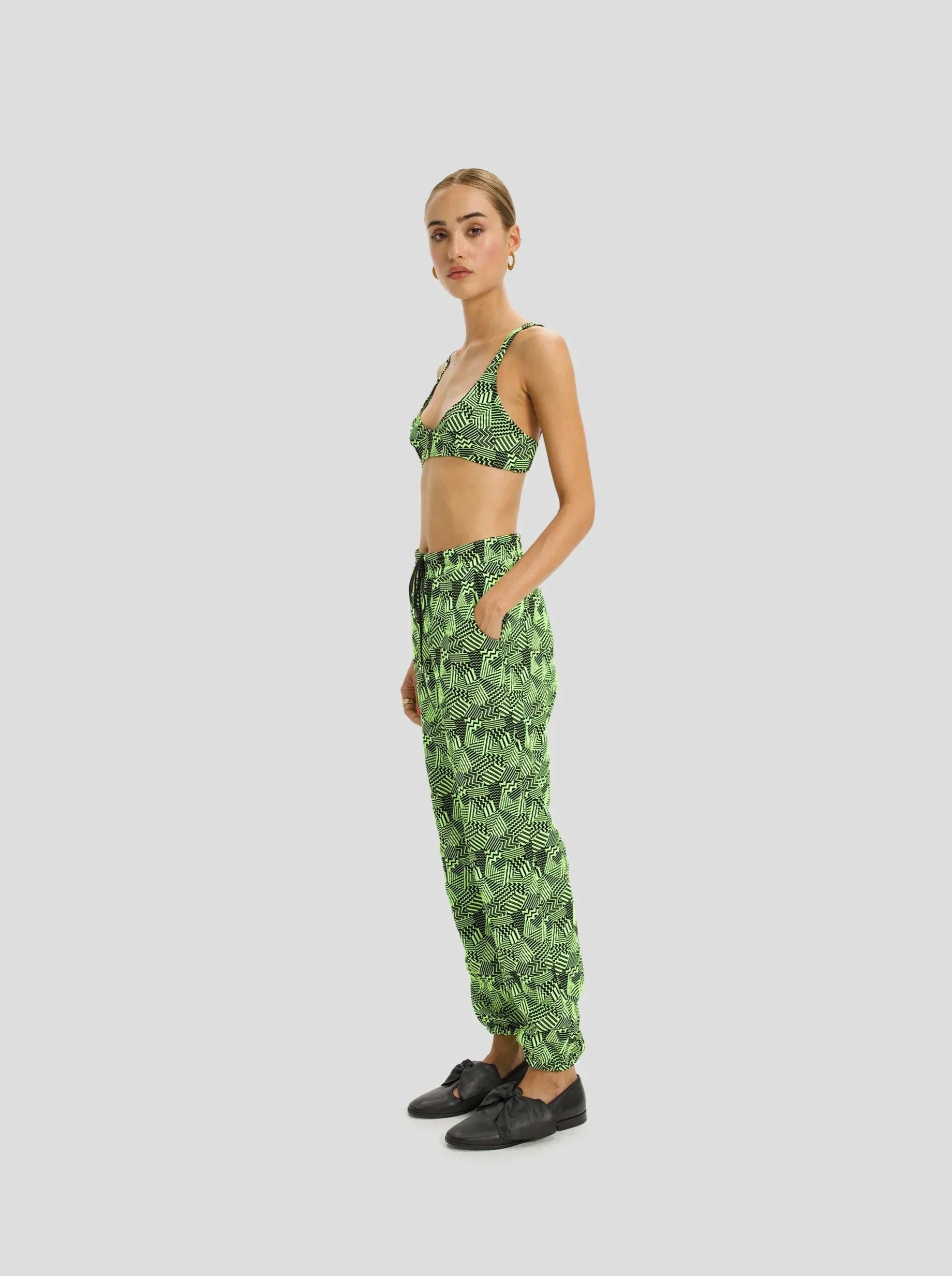 Top De Maillot De Bain Gala Néon Citron Pétillant