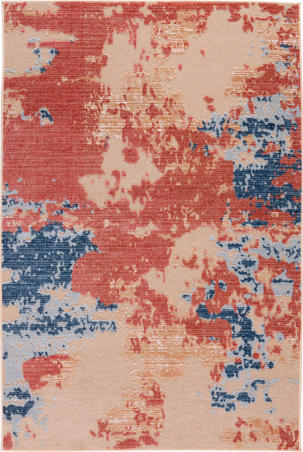 Tapis Garden 1301 - Motif Abstrait - Beige - Intérieur