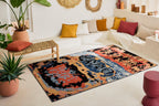 Tapis Garden 1302 - Motif Abstrait - Noir - Intérieur
