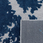 Tapis Garden 1303 - Motif Abstrait - Bleu - Intérieur
