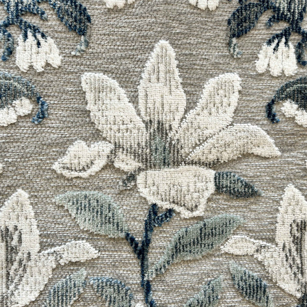 Tapis Garden 475 - Motif Abstrait - Bleu - Intérieur