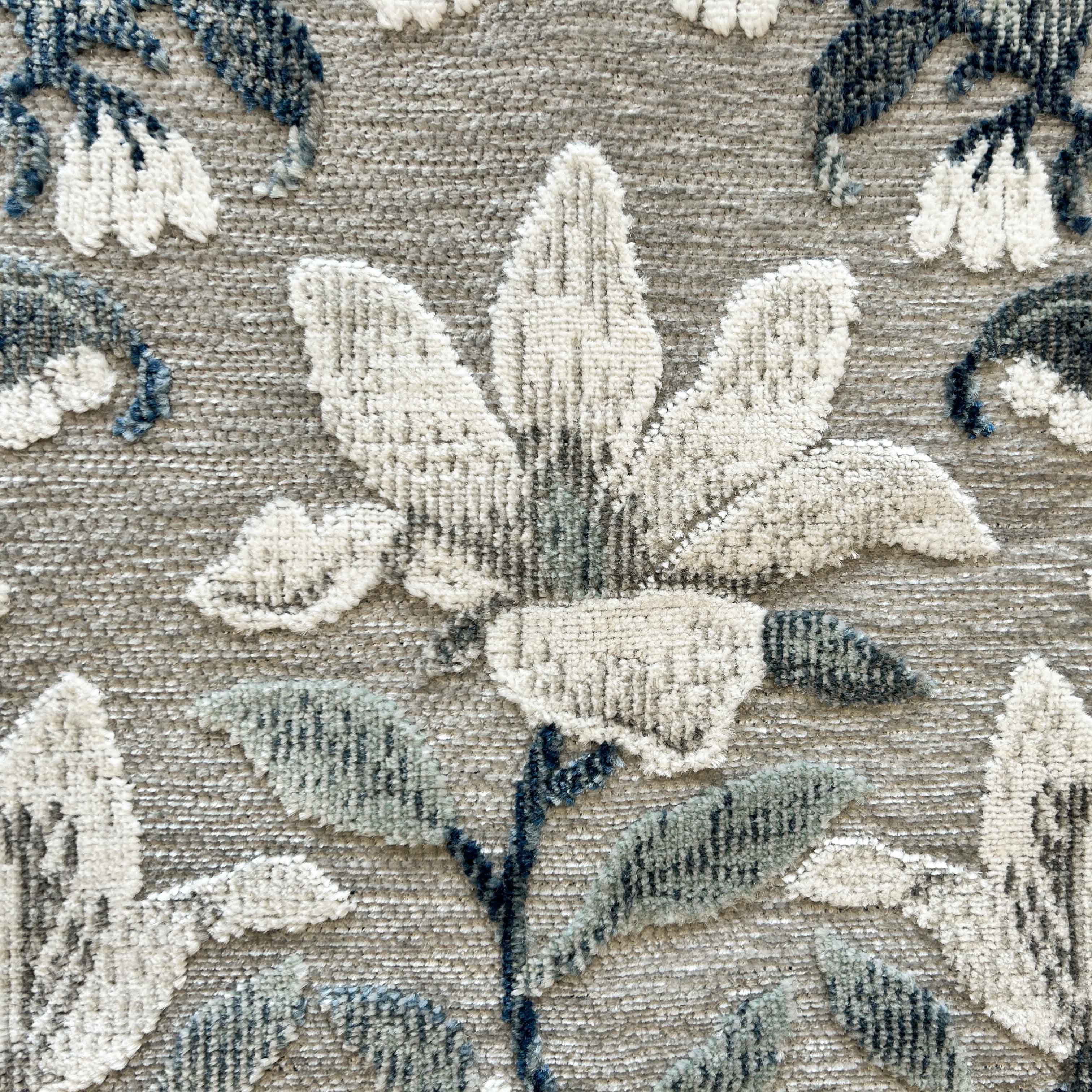 Tapis Garden 475 - Motif Abstrait - Bleu - Intérieur