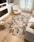 Tapis Garden 504 - Motif Abstrait - Beige - Intérieur
