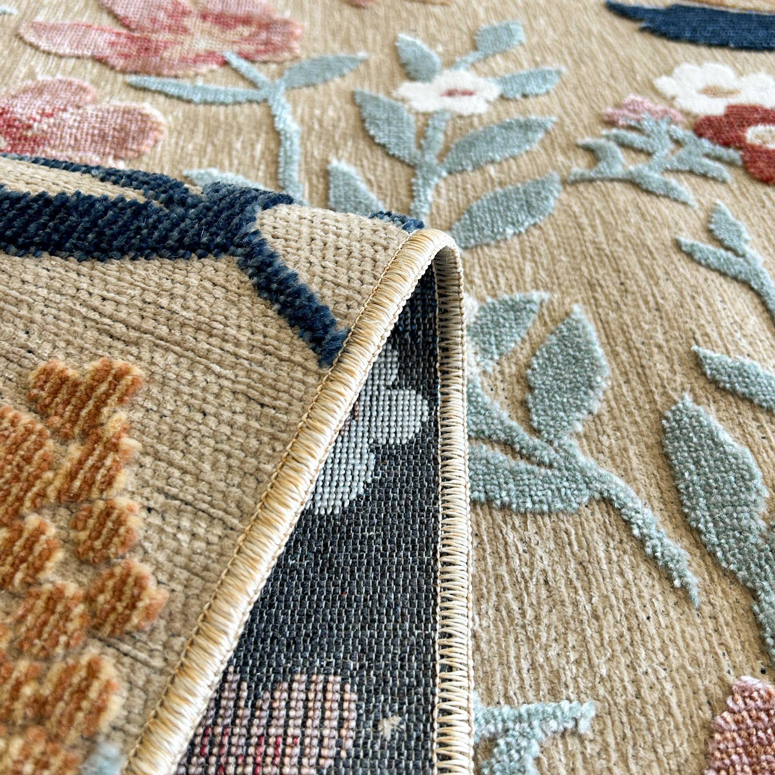 Tapis Garden 504 - Motif Abstrait - Beige - Intérieur