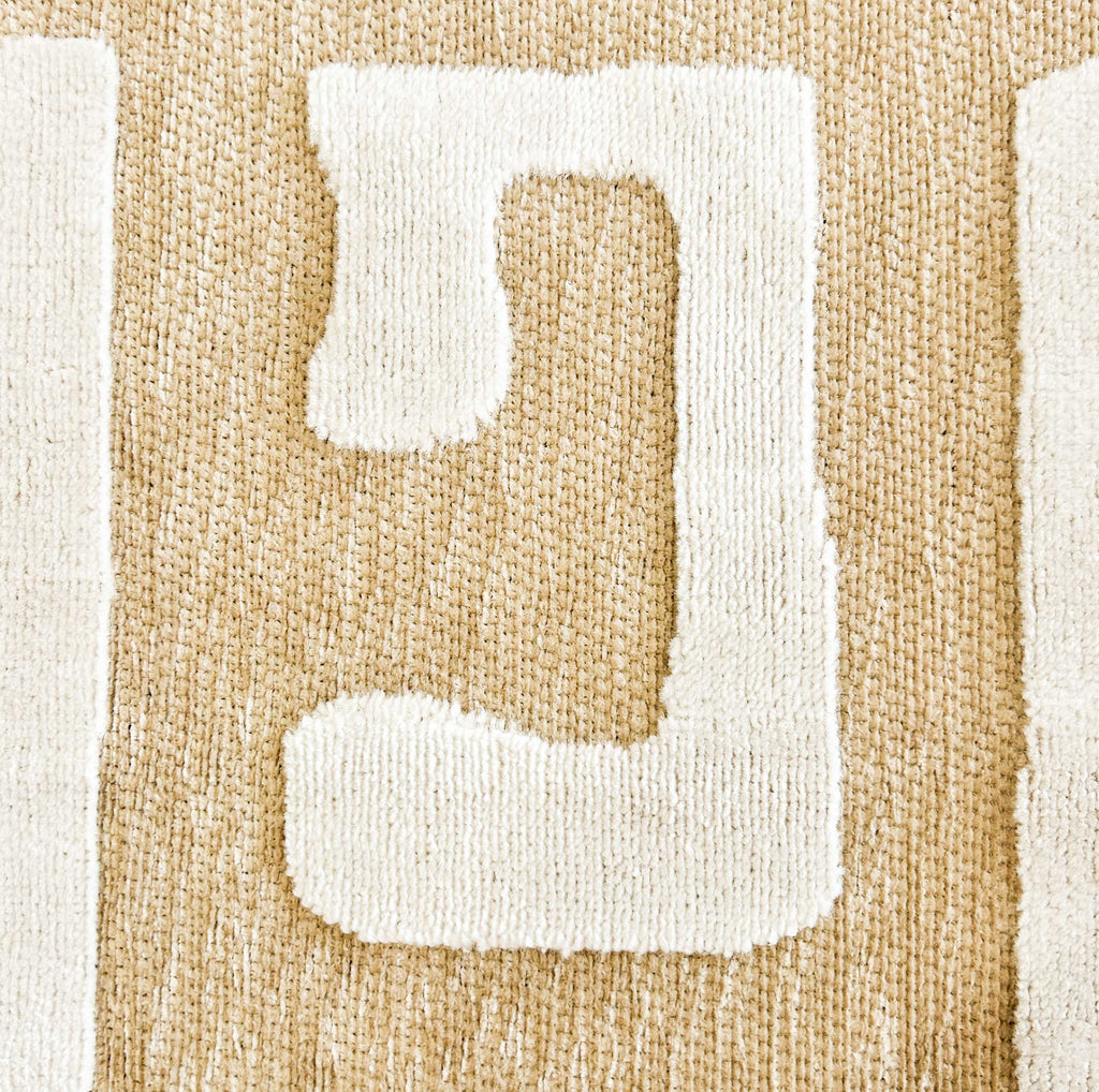 Tapis Garden 951 - Motif Abstrait - Beige - Intérieur