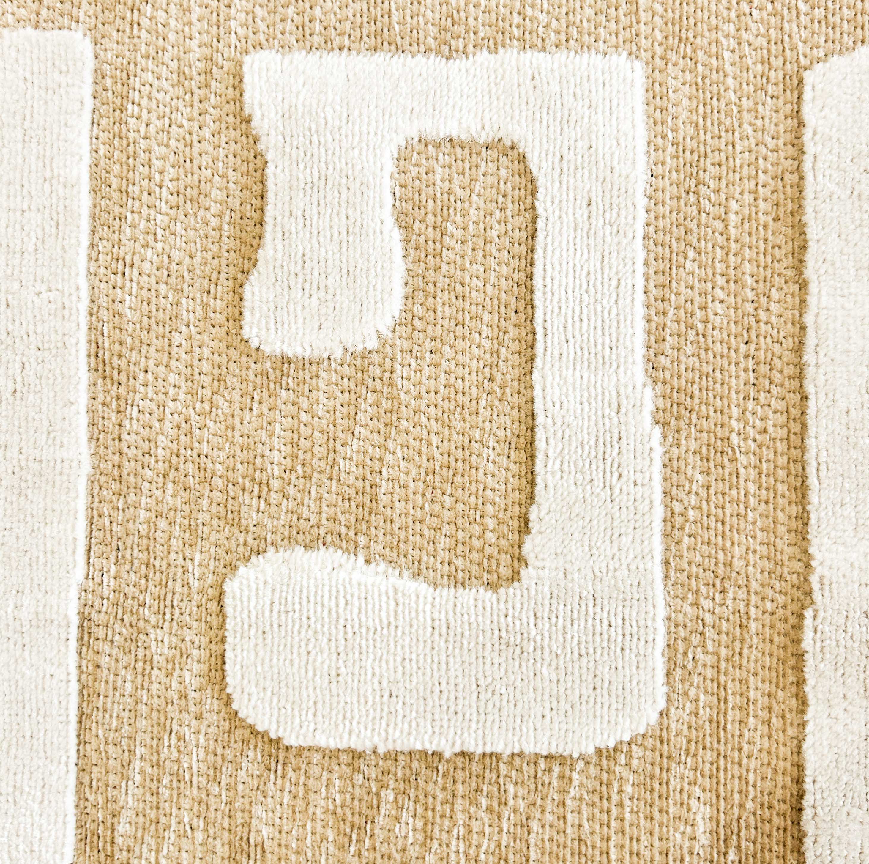 Tapis Garden 951 - Motif Abstrait - Beige - Intérieur