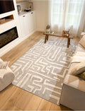 Tapis Garden 951 - Motif Abstrait - Gris - Intérieur
