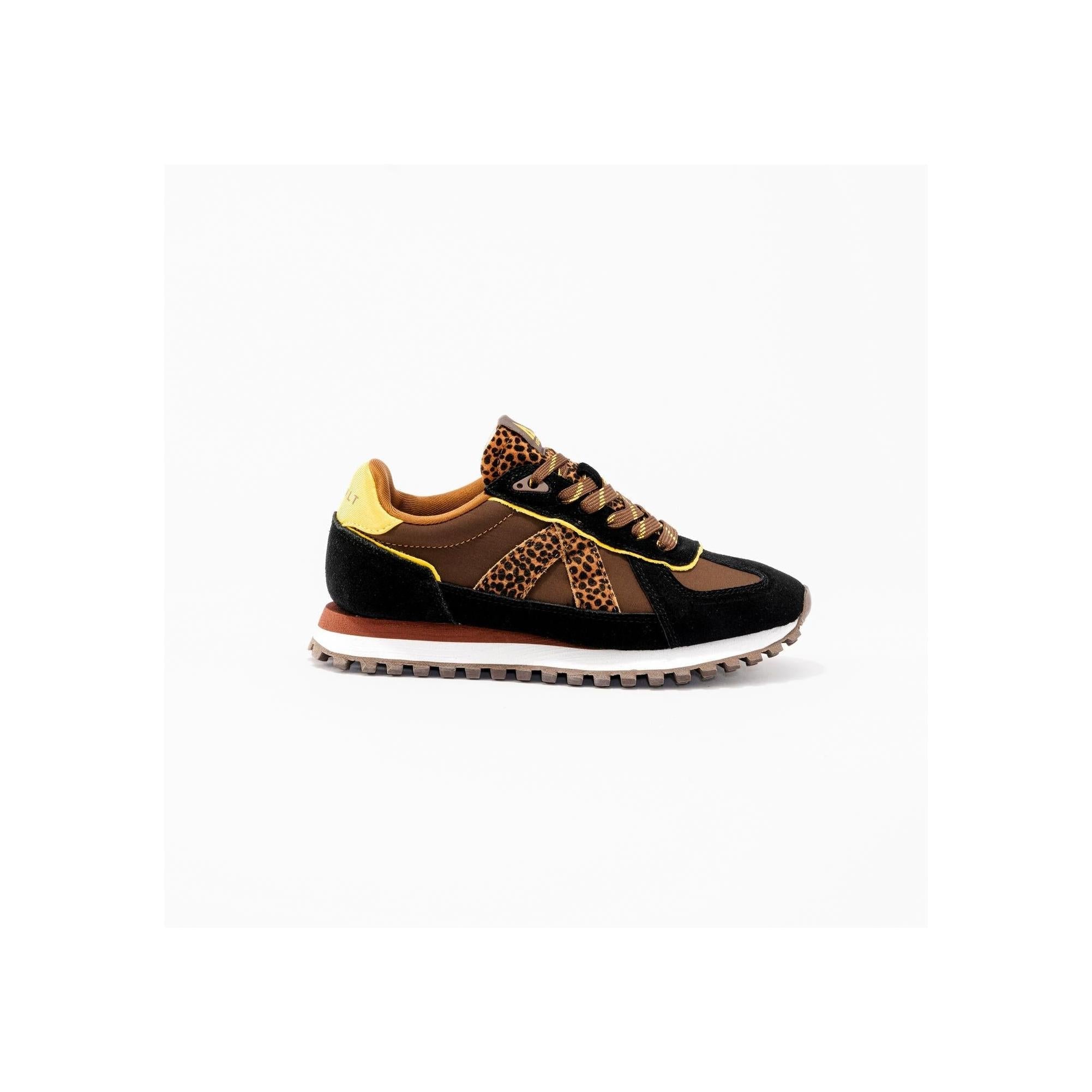 Sneakers Gate Black-Brown-Safari