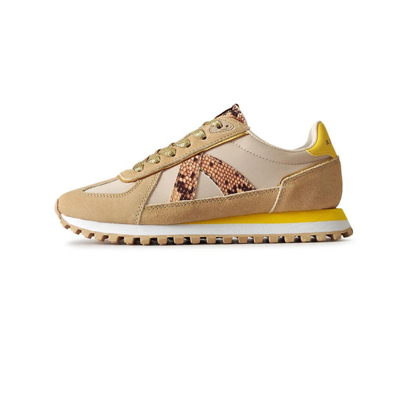 Sneakers Gate - Tan/Snake/Yellow