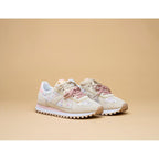 Sneakers Gate - Cream / White Tweed