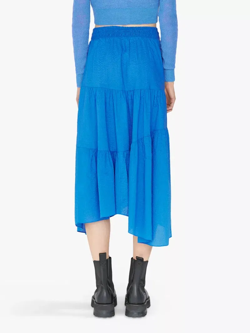 Jupe Gathered Seam - Cornflower Blue