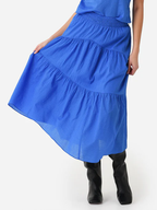 Jupe Gathered Seam - Cornflower Blue