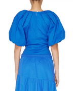 Top Gathered Seam - Cornflower Blue