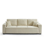 Gavi - Canapé Droit 3 Places - Tissu Beige