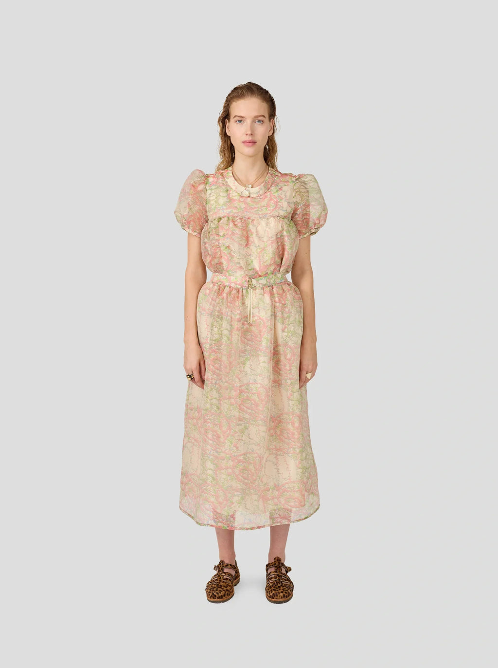 Blouse Gaya Blouse In Spray Print