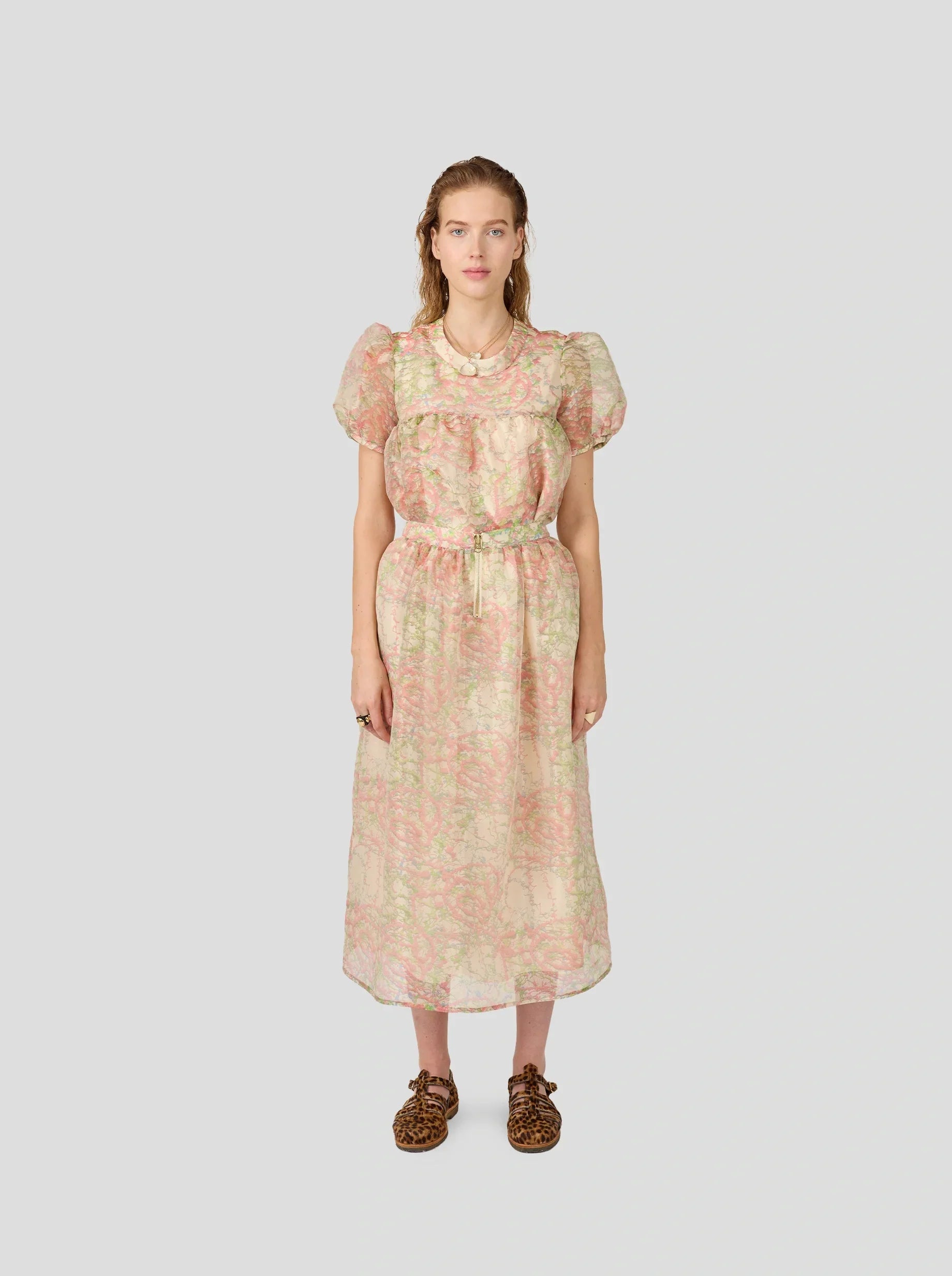 Blouse Gaya Blouse In Spray Print