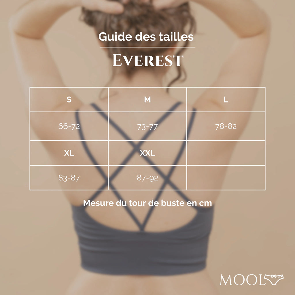 Everest – Brassière Sans Armature – Sport & Quotidien – S au XXL