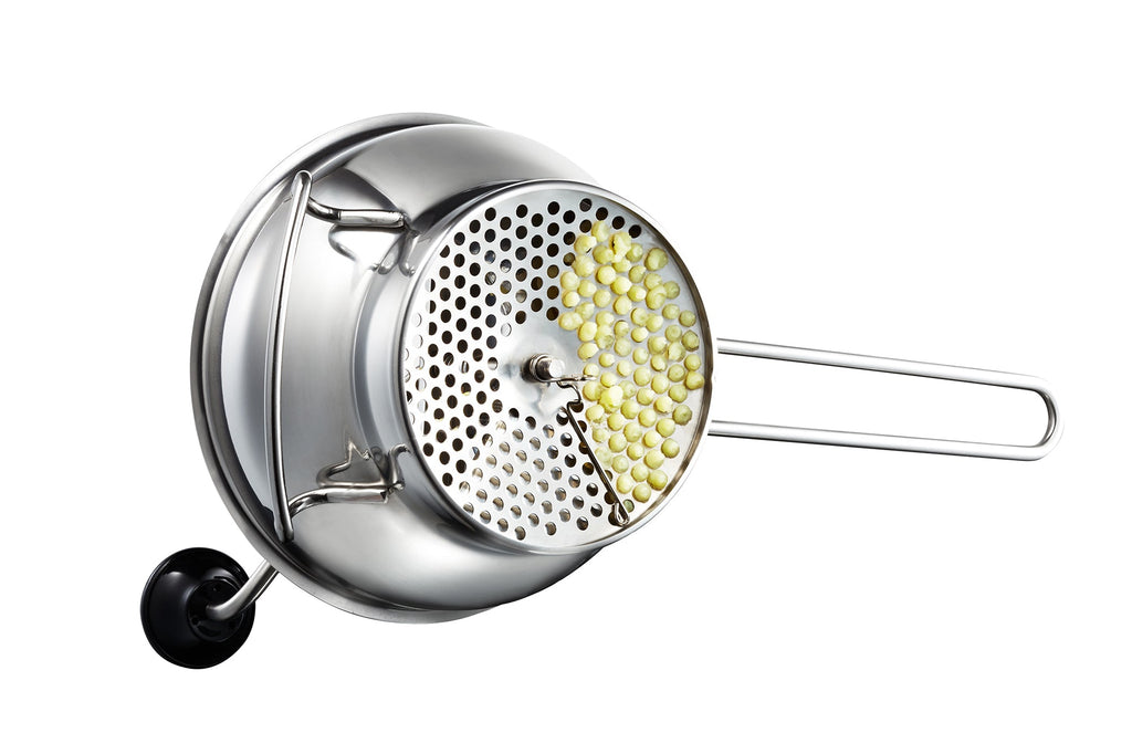 Flotte Lotte® - Moulin À Légumes Avec 3 Disques - Argent