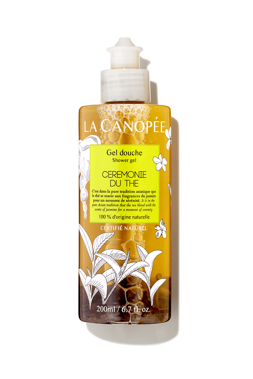 lacanopee Format classique (200 ml) Cérémonie du thé Gel douche