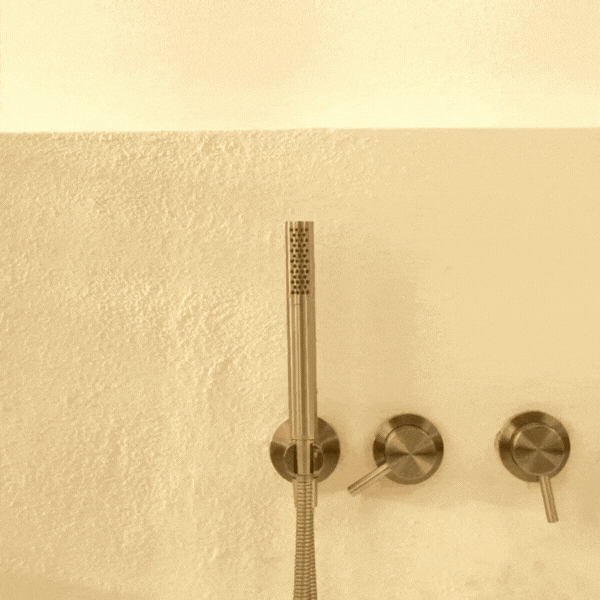 Pommeau de Douche Filtrant Blanc + 2 Filtres (4 Mois de Filtration)