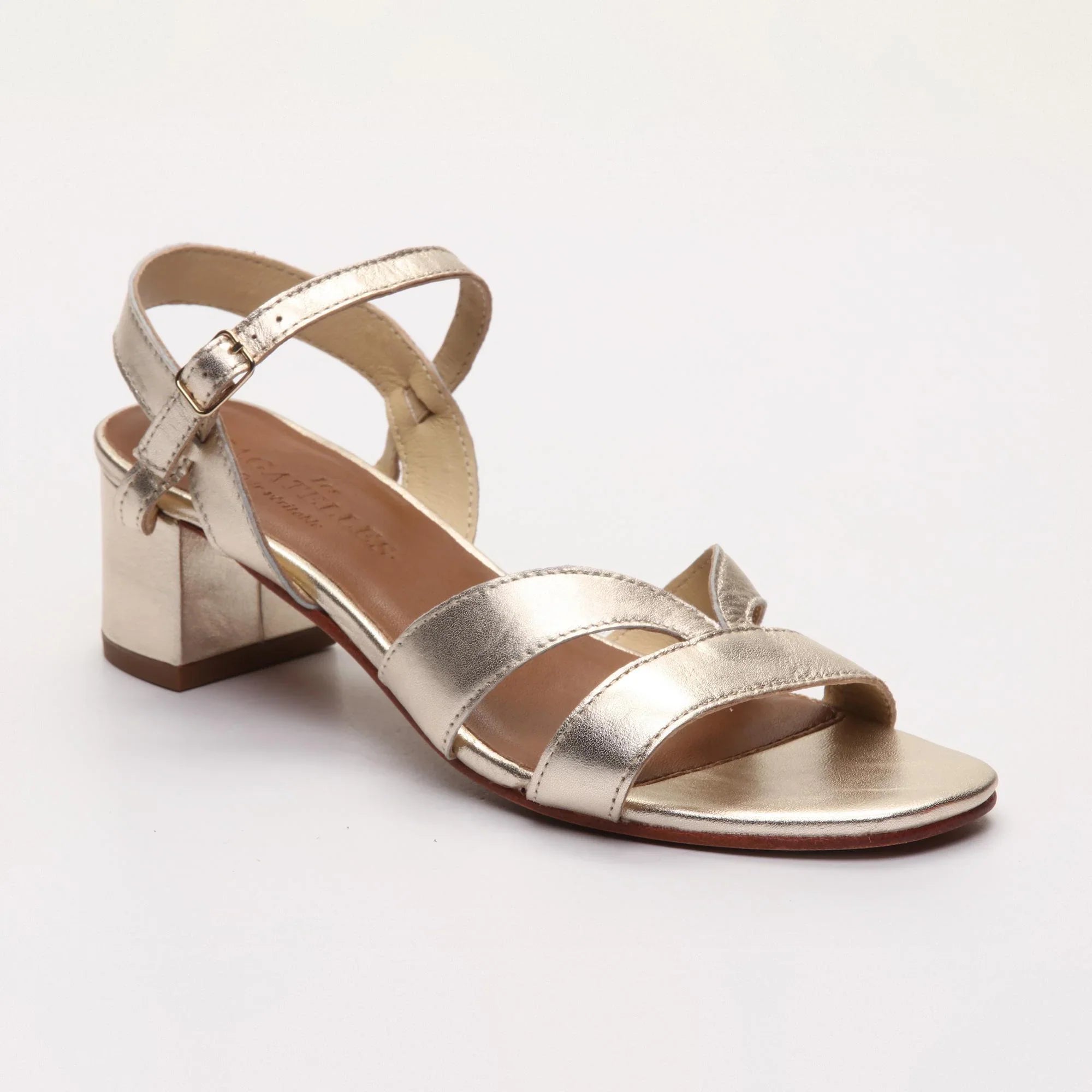 Sandales A Talons Gillian - Doré