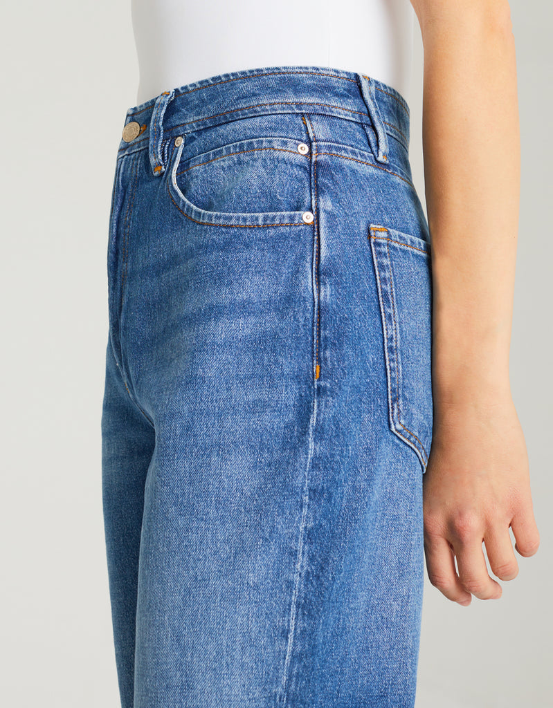 Reiko - Jean Straight Ginger H23 - Dnm B-262 - Femme