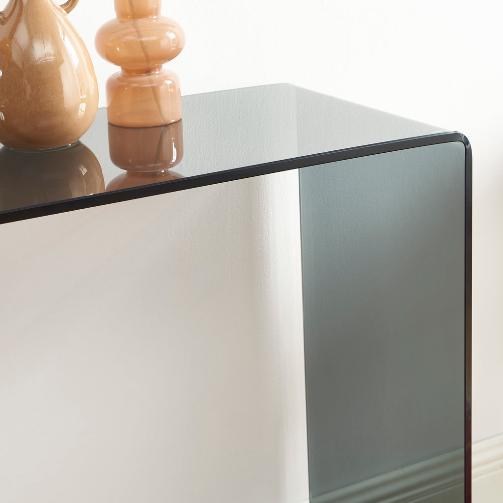 Ginza - Console - Verre Trempé - Noir